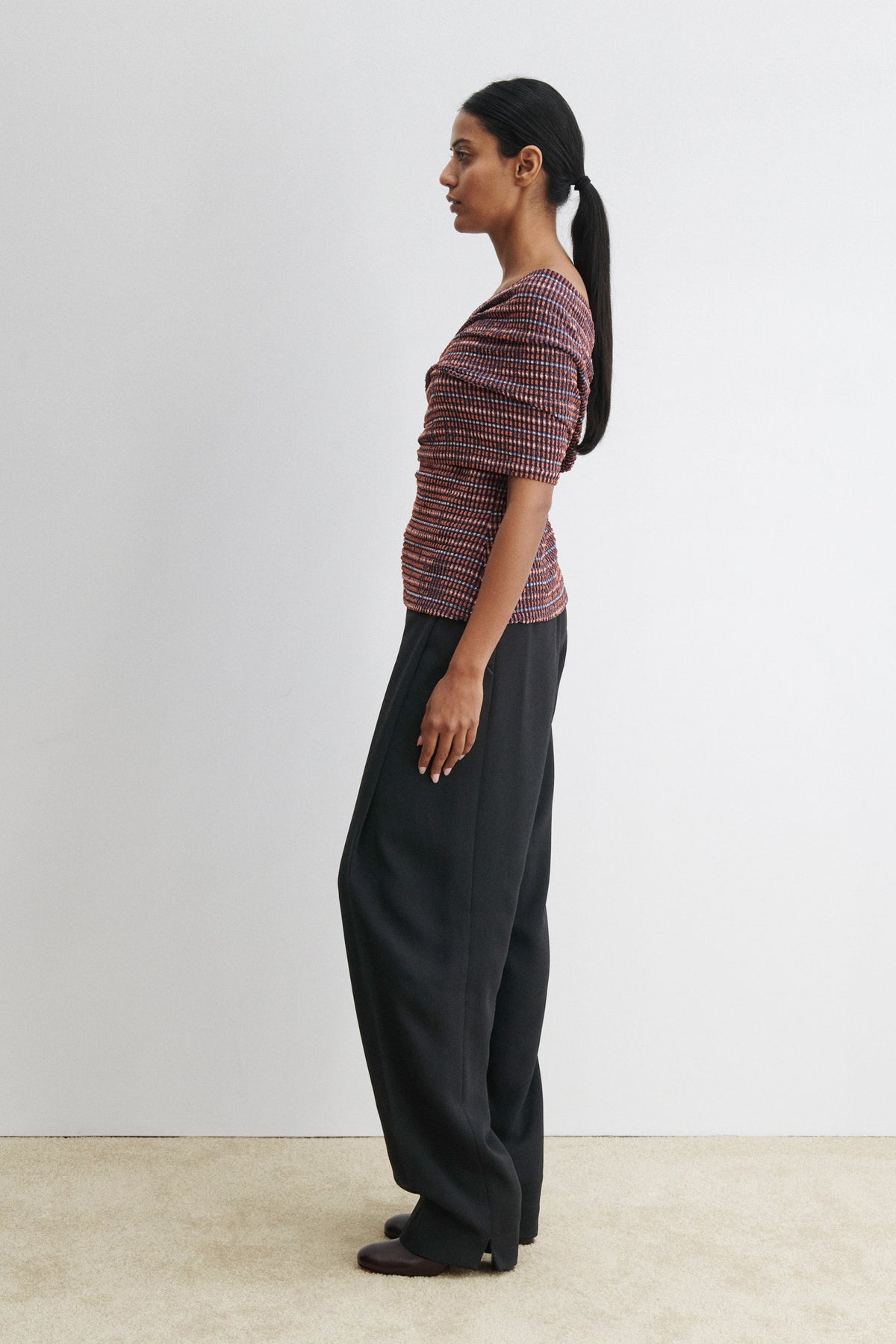 Roddie Top Russet - Rachel Comey