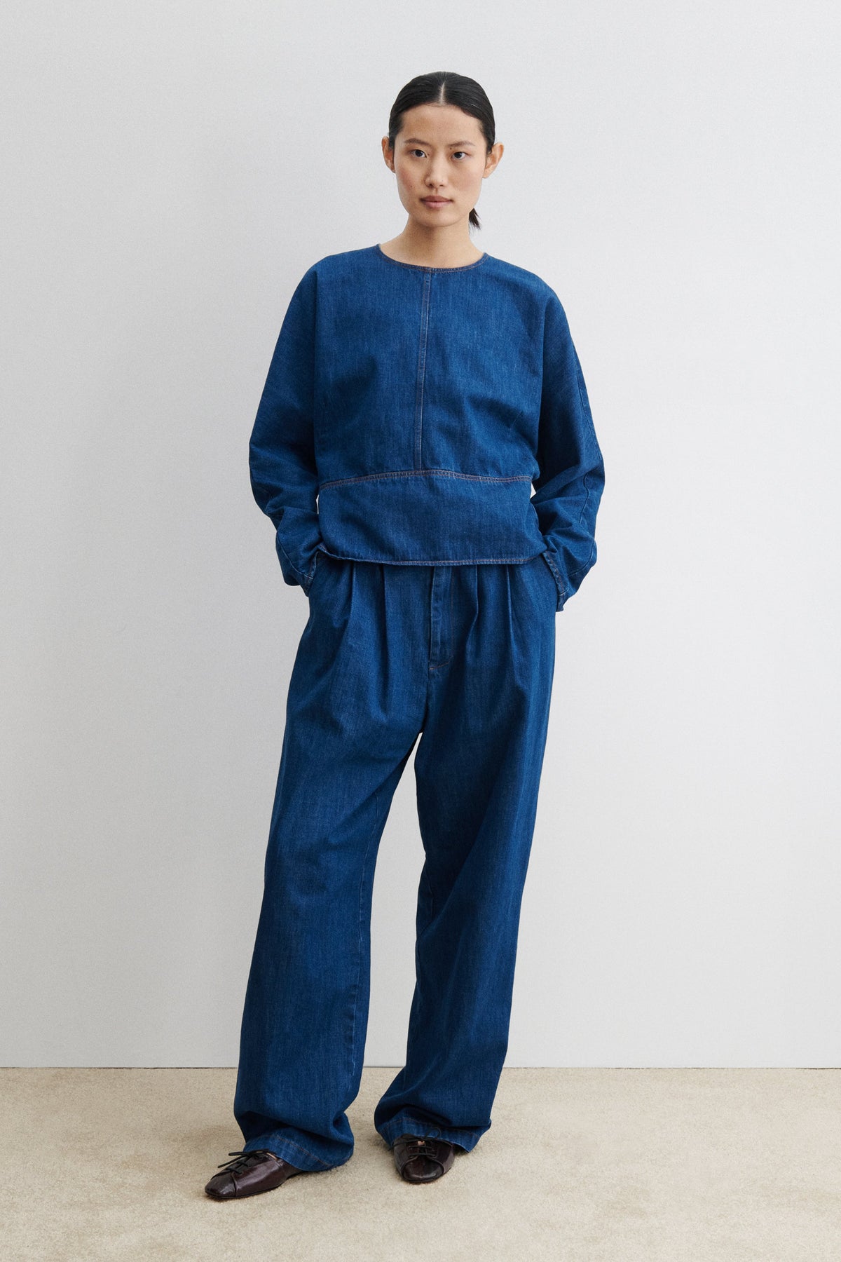 Slope Top Indigo - Rachel Comey