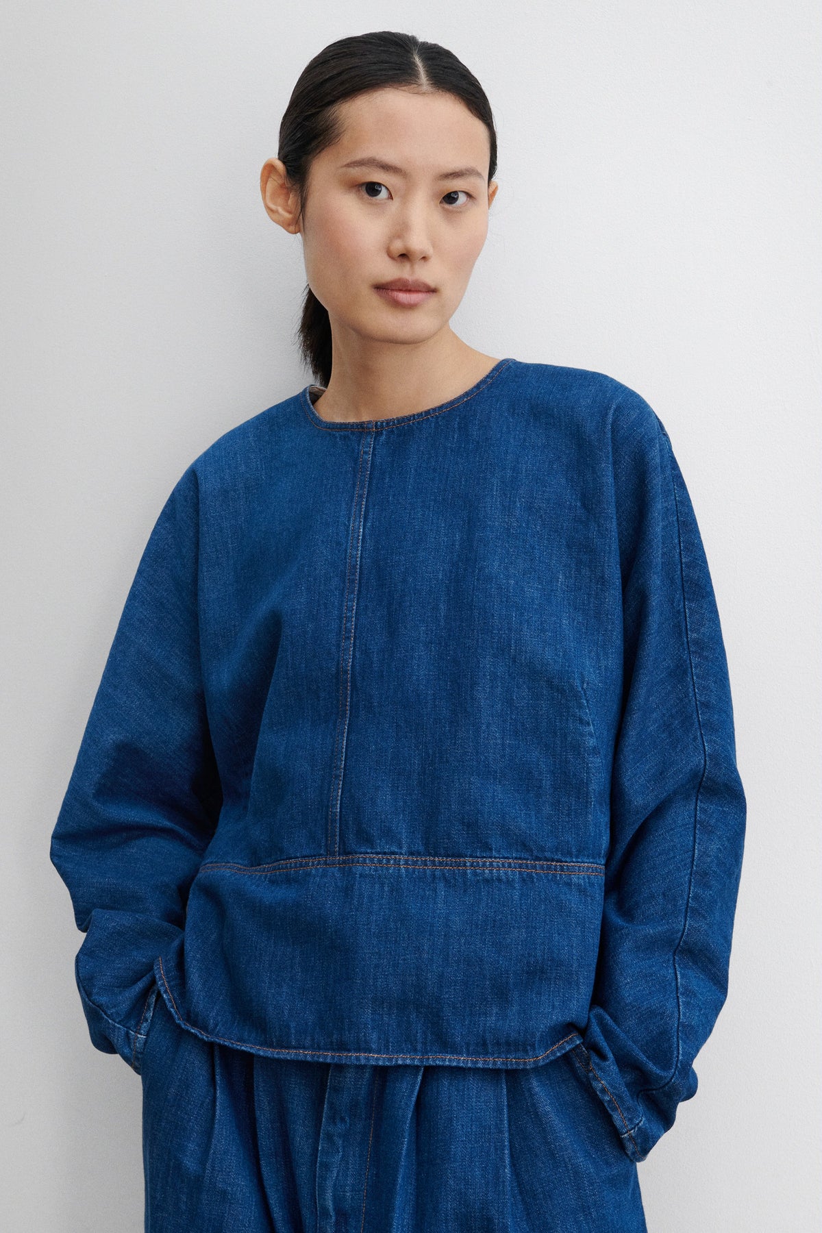 Slope Top Indigo - Rachel Comey
