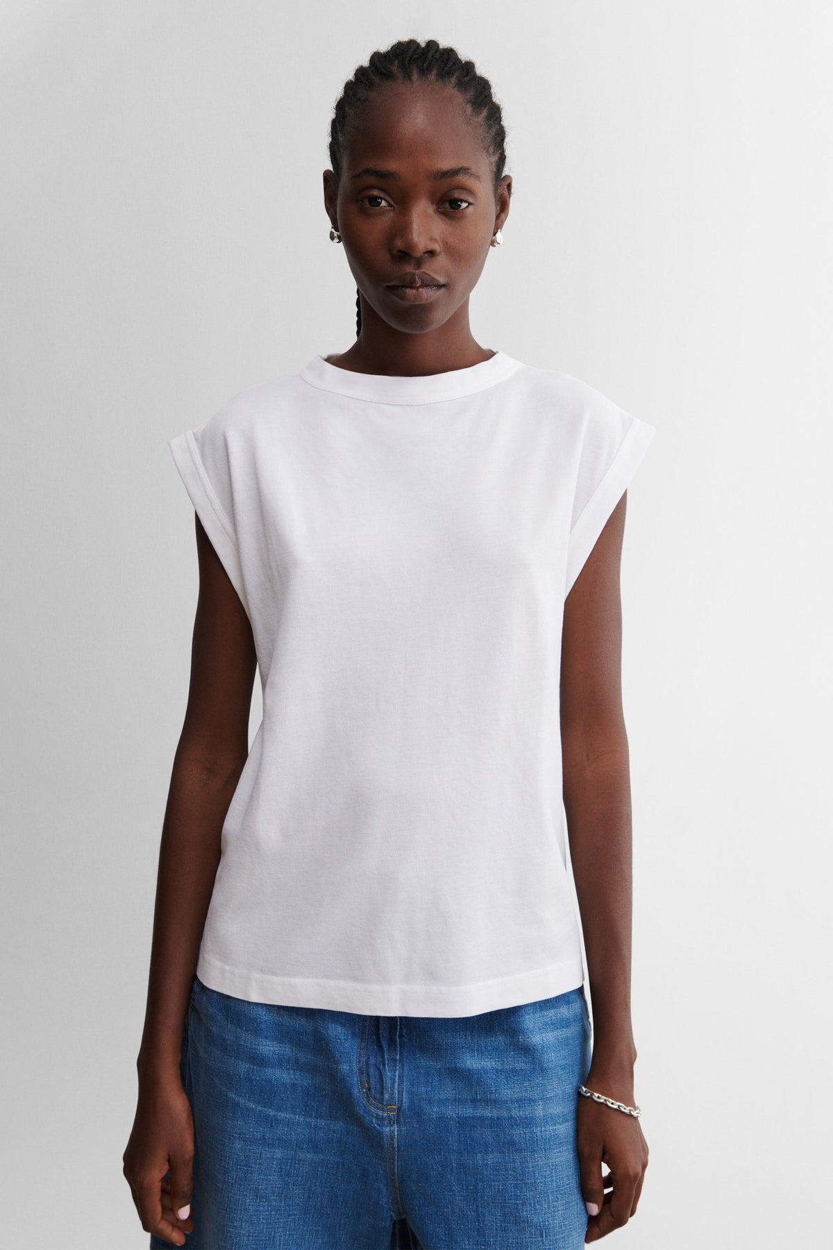 Bloom Tee White - Rachel Comey