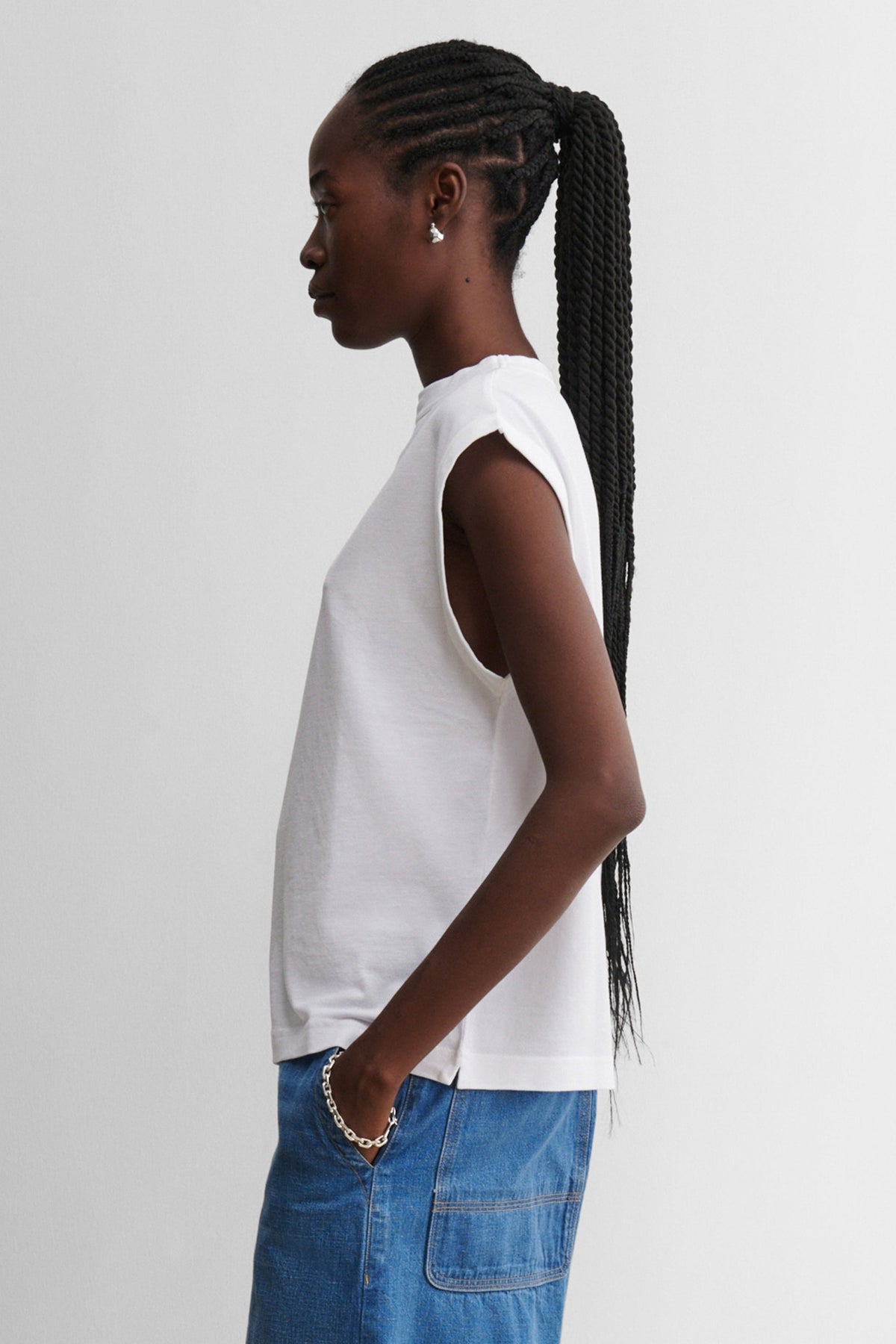 Bloom Tee White - Rachel Comey