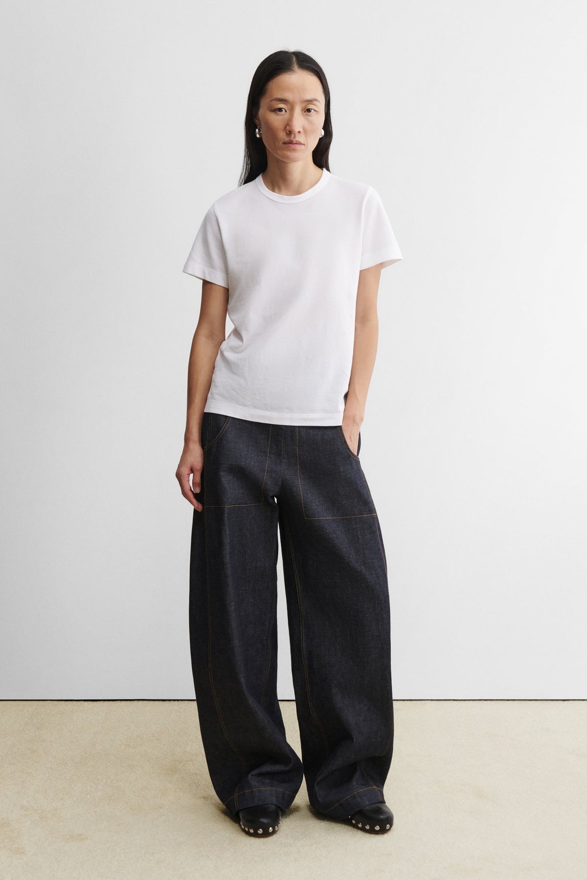 Ponza Tee White - Rachel Comey