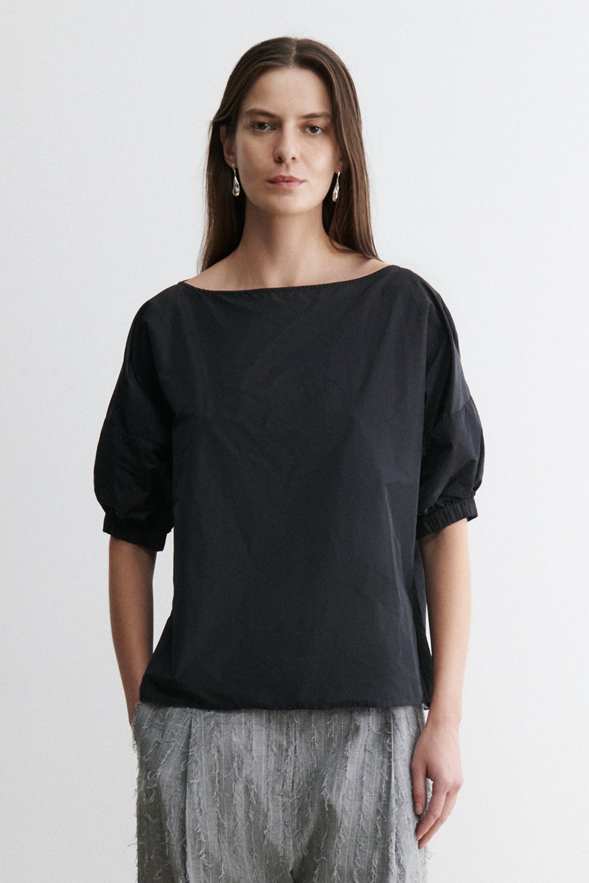 Ballaton Top Black - Rachel Comey