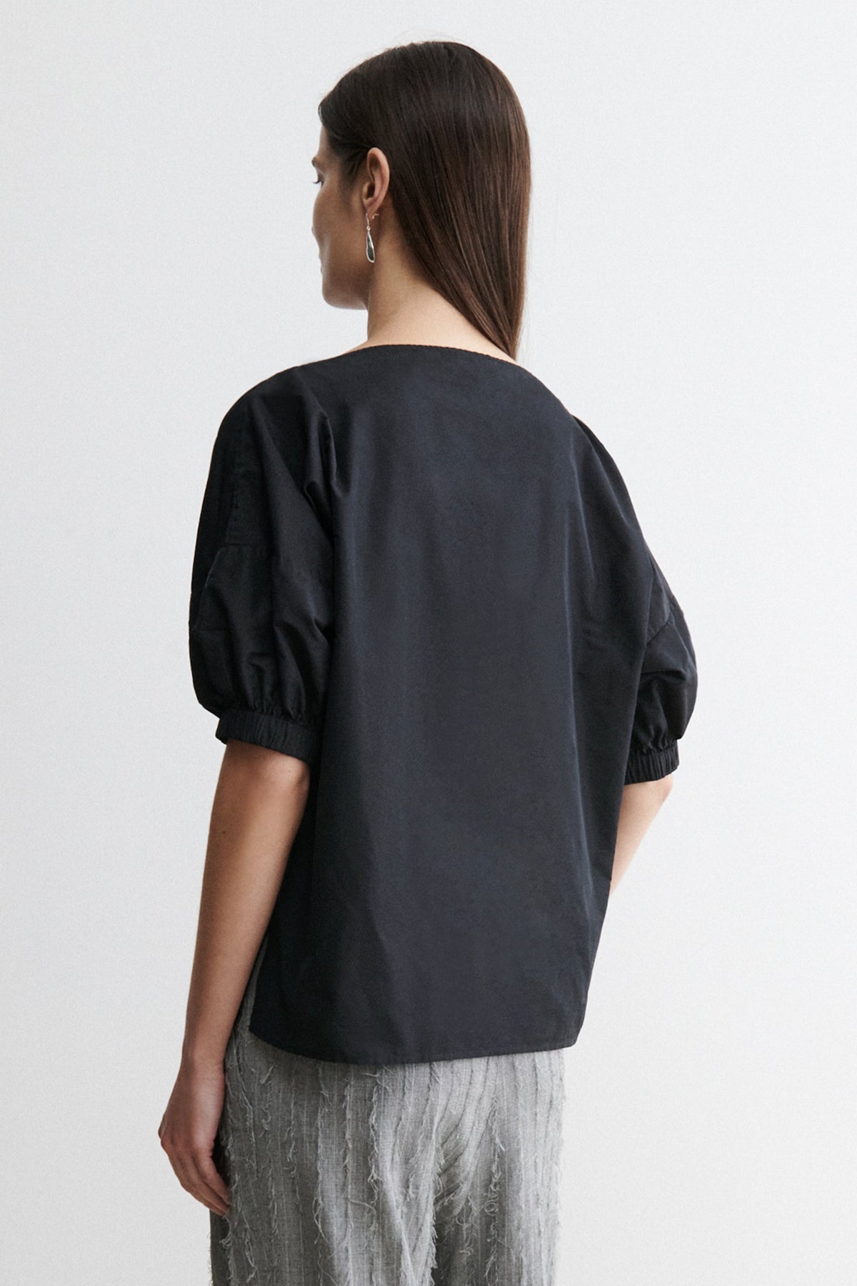 Ballaton Top Black - Rachel Comey
