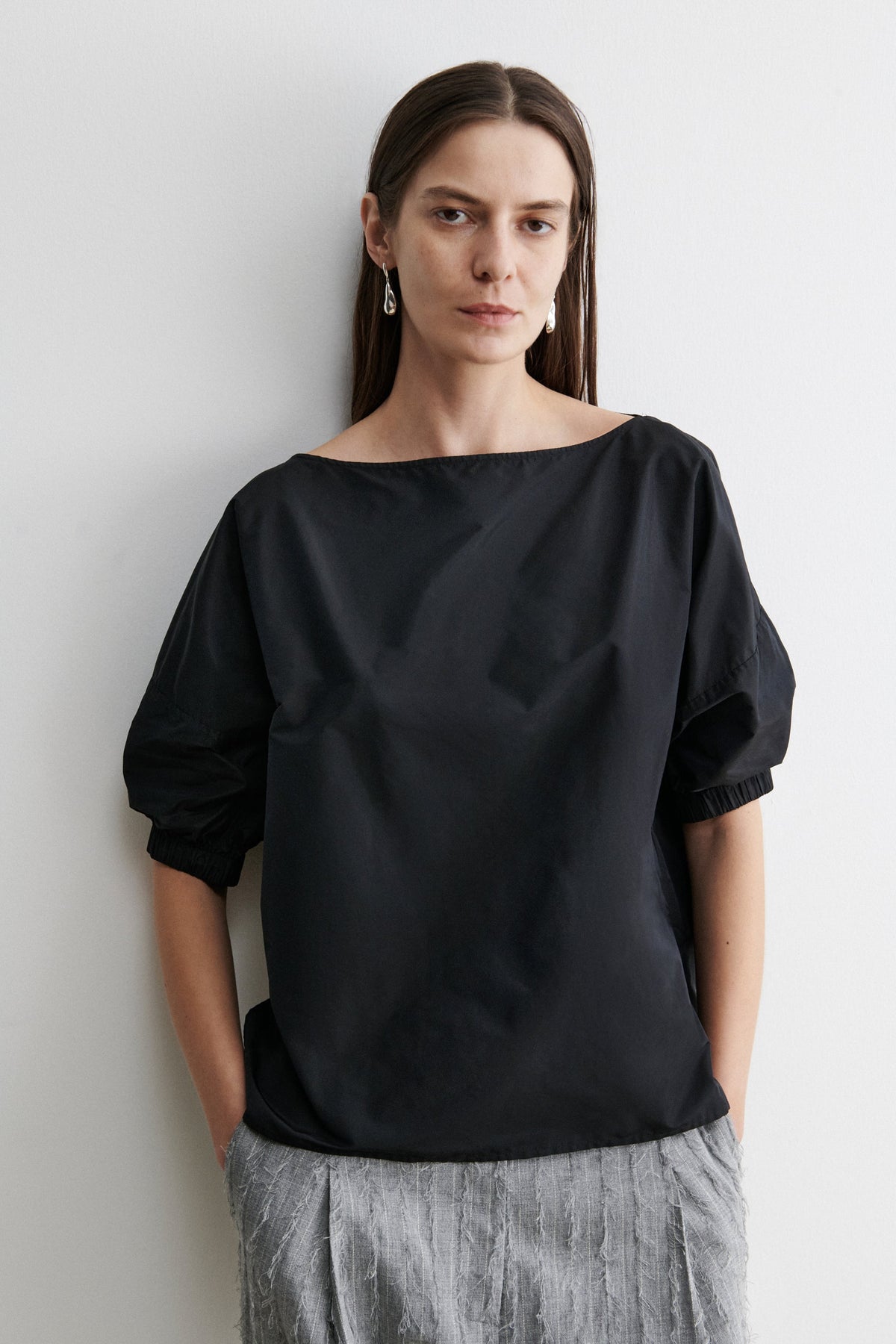 Ballaton Top Black - Rachel Comey