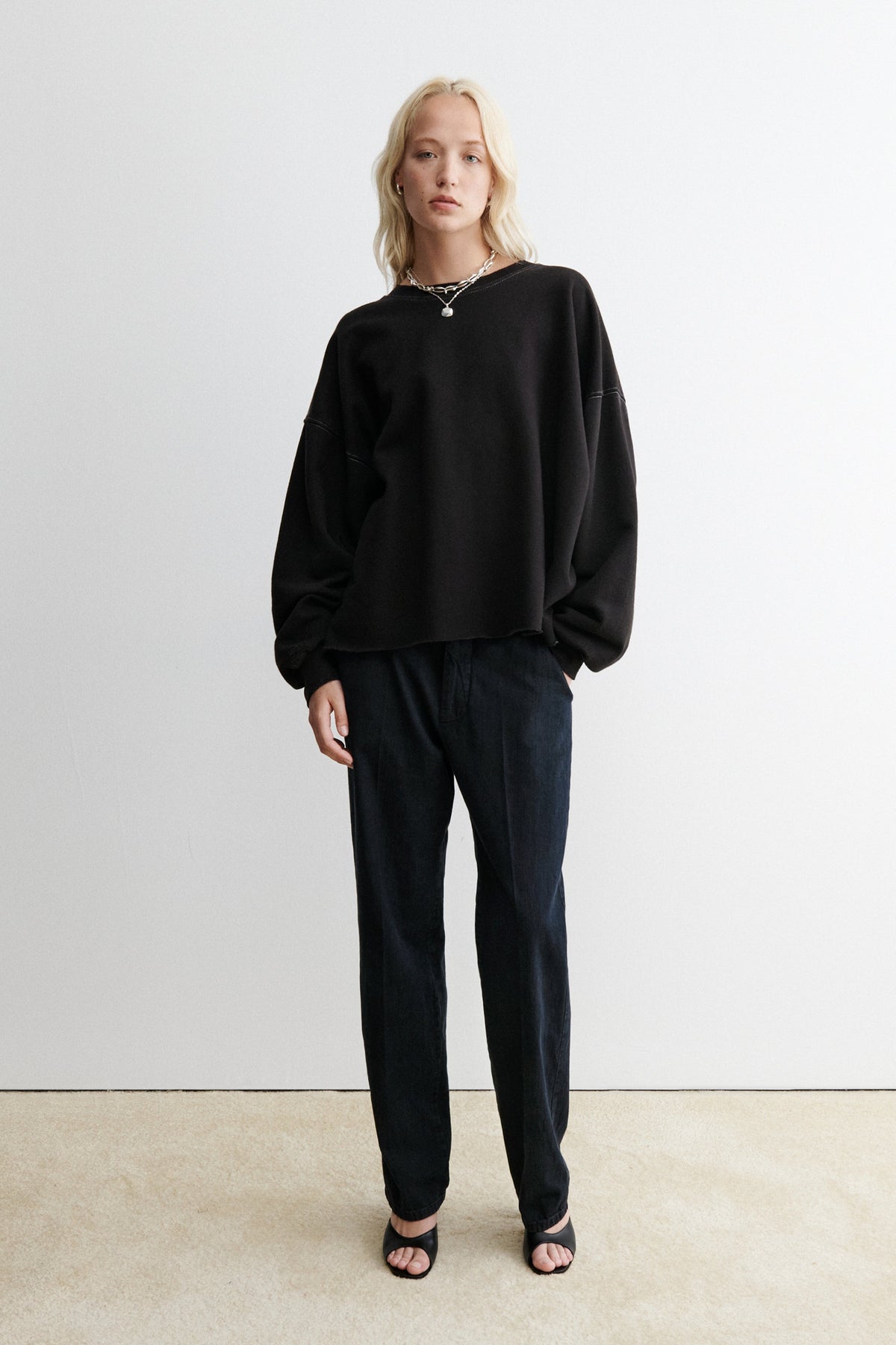 Fonder Sweatshirt Dirty White - Rachel Comey
