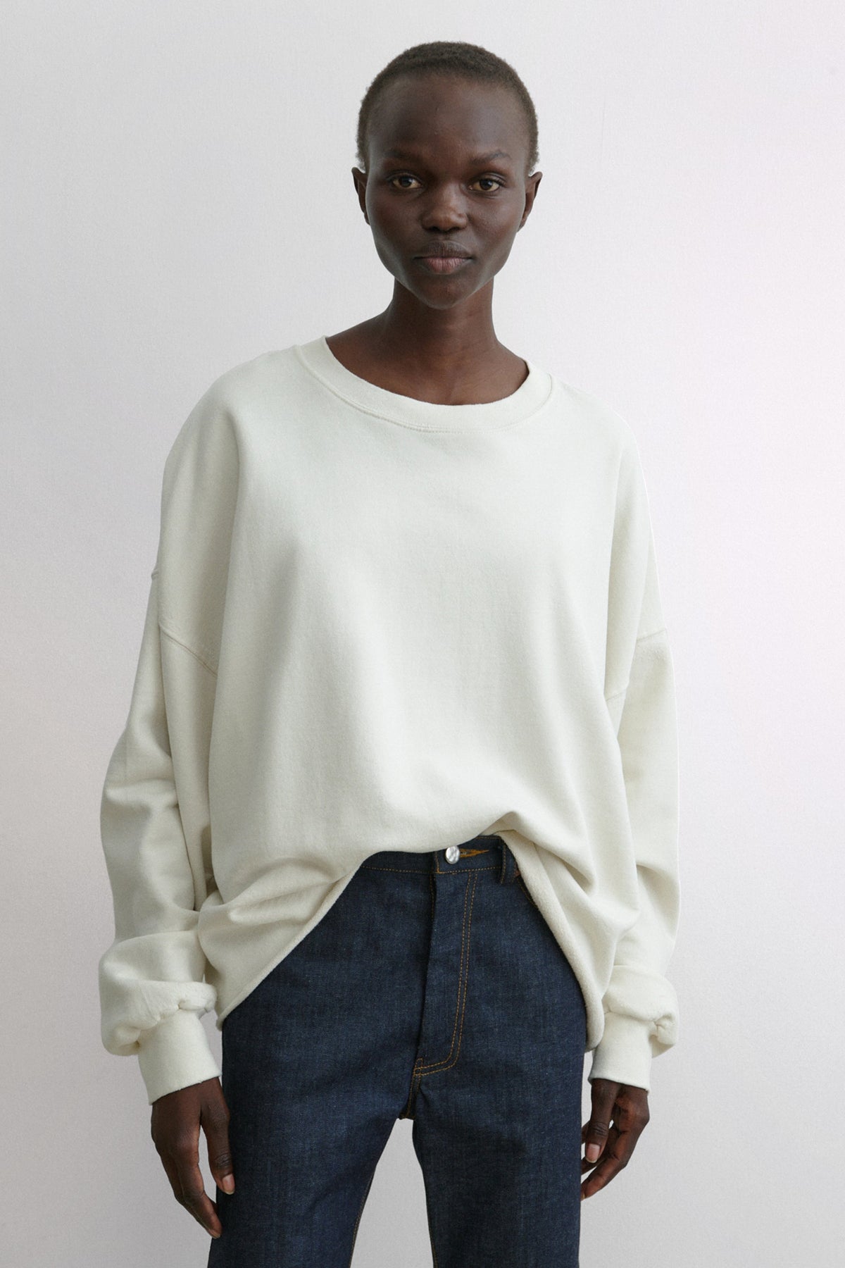 Fonder Sweatshirt Dirty White - Rachel Comey