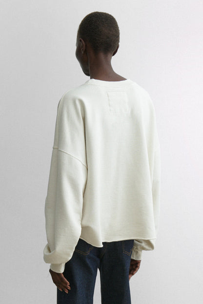 Fonder Sweatshirt Dirty White - Rachel Comey