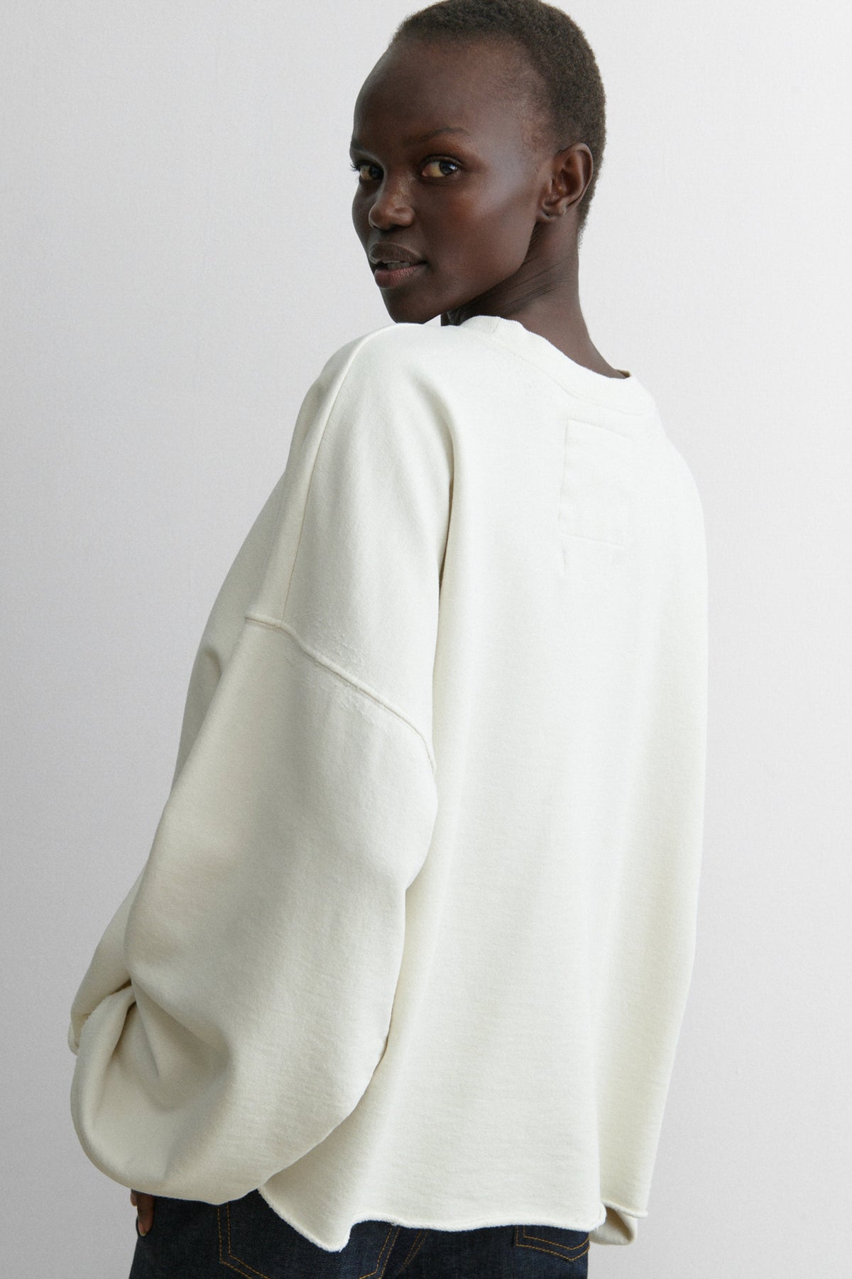 Fonder Sweatshirt Dirty White - Rachel Comey