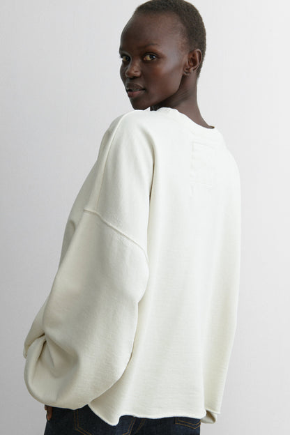 Fonder Sweatshirt Dirty White - Rachel Comey