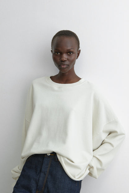 Fonder Sweatshirt Dirty White - Rachel Comey