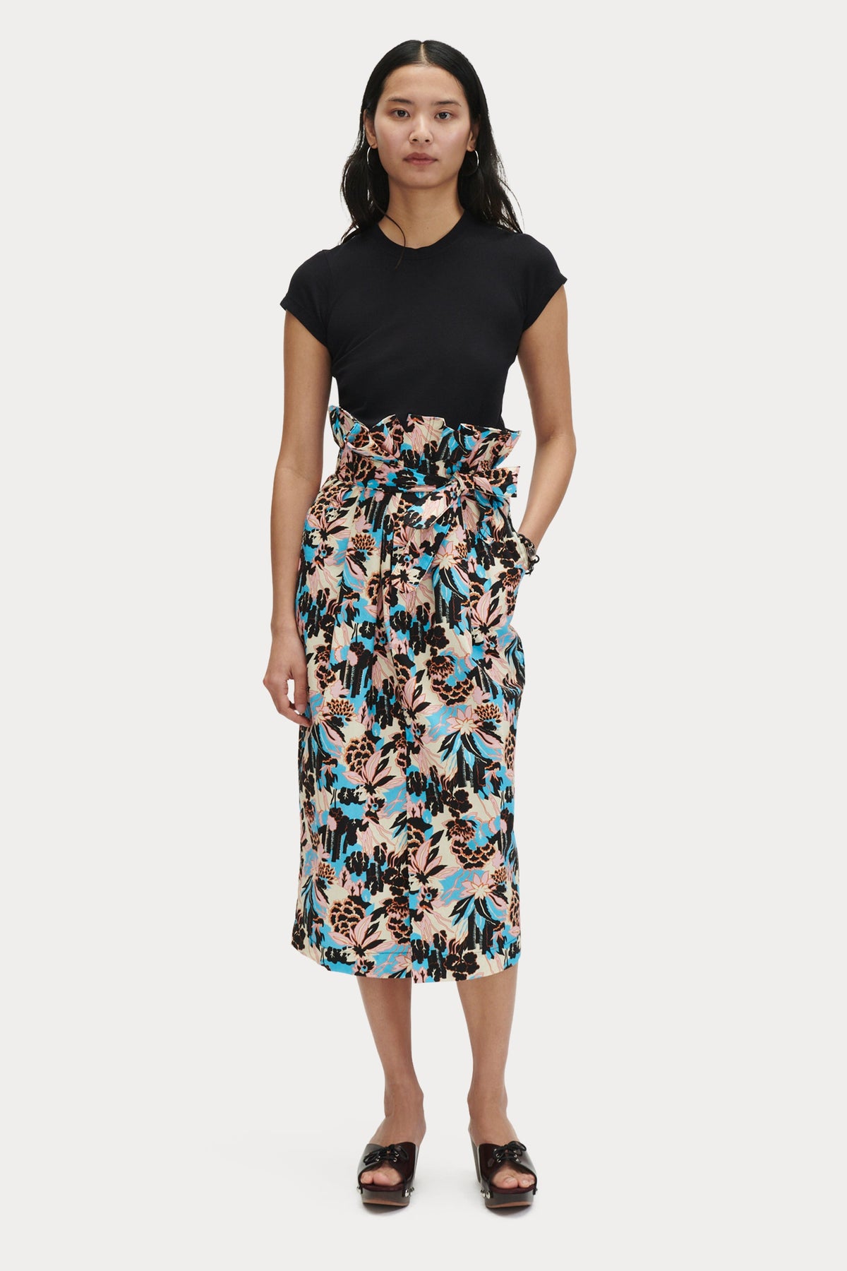 Mead Tee Black - Rachel Comey