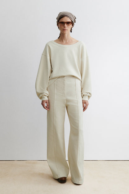 Dip Sweatshirt Dirty White - Rachel Comey