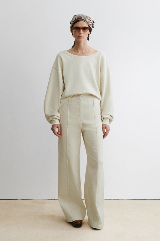 Dip Sweatshirt Dirty White - Rachel Comey