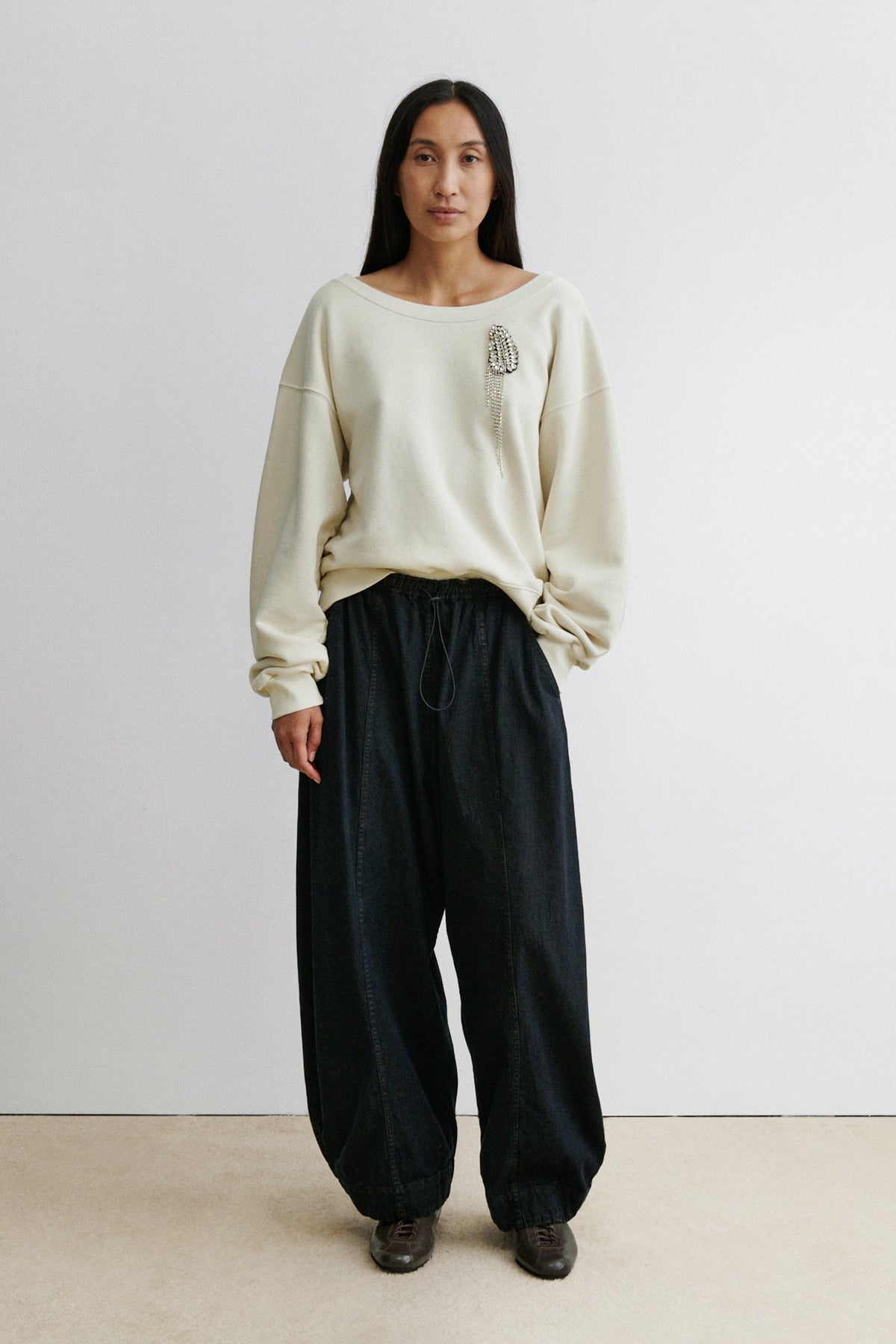 Dip Sweatshirt Dirty White - Rachel Comey