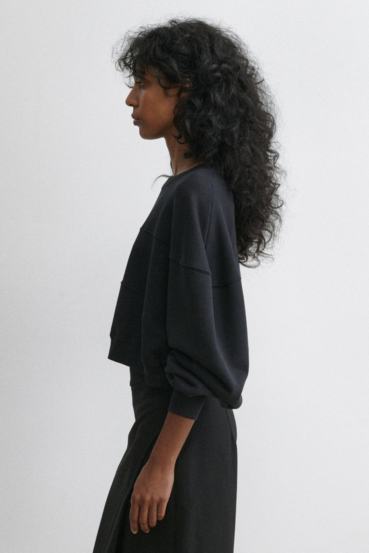 Orb Sweatshirt Charcoal - Rachel Comey