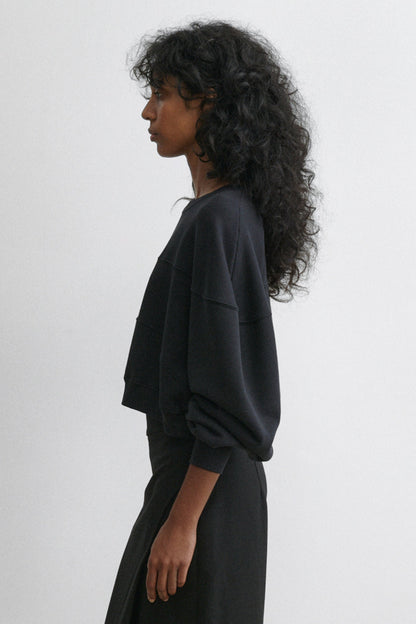 Orb Sweatshirt Charcoal - Rachel Comey
