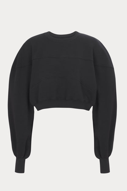 Orb Sweatshirt Charcoal - Rachel Comey