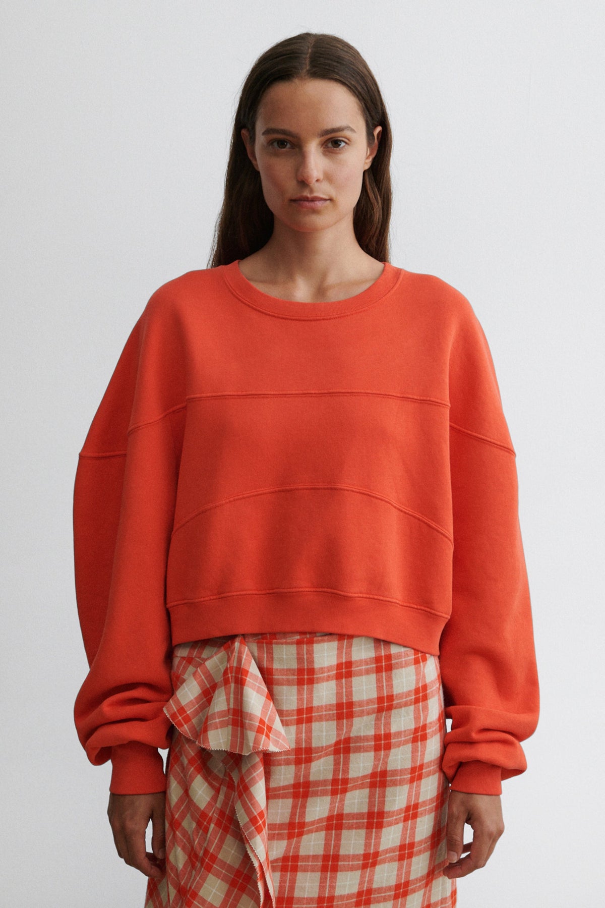 Orb Sweatshirt Charcoal - Rachel Comey