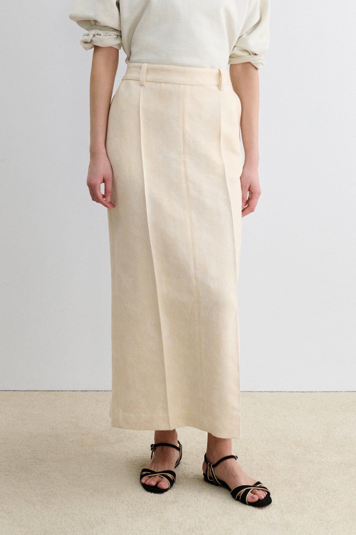 Cosa Skirt Cream - Rachel Comey