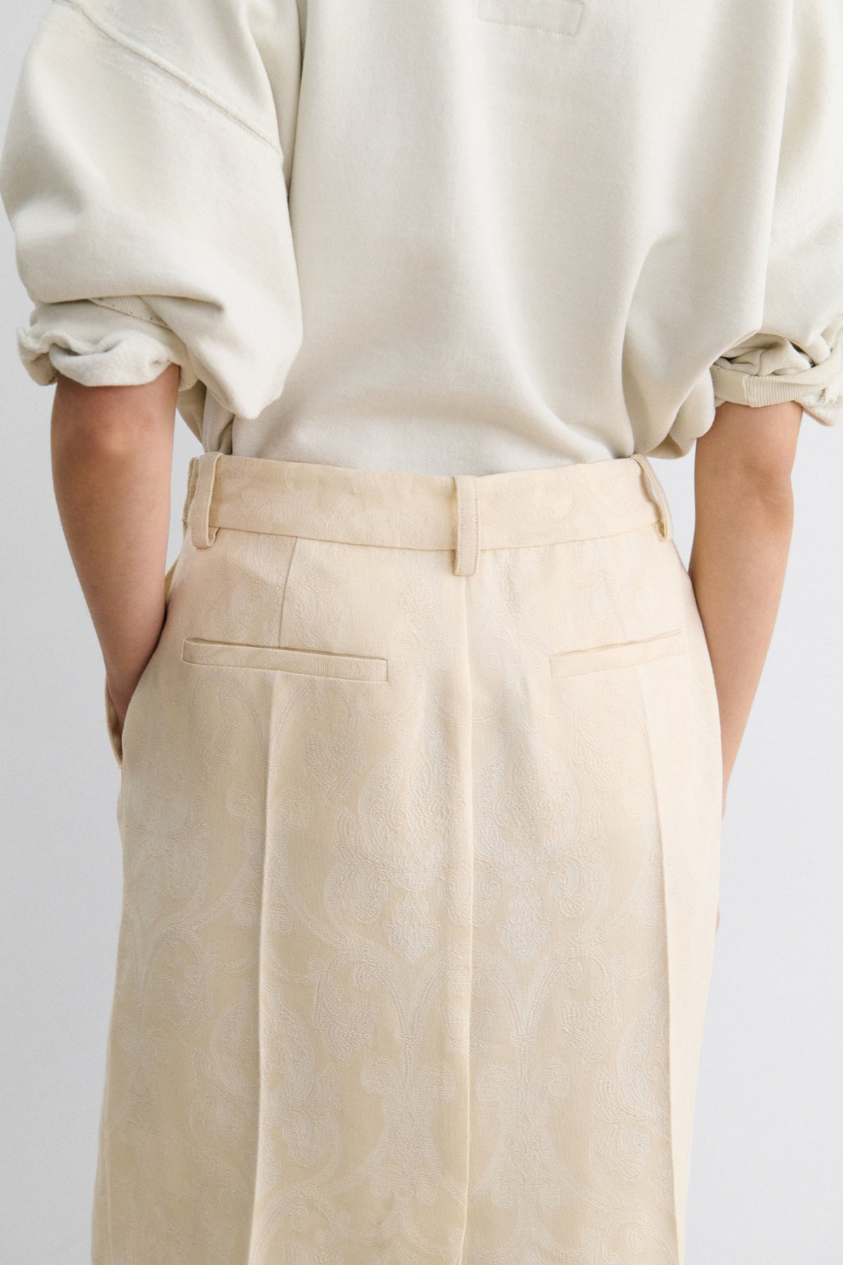 Cosa Skirt Cream - Rachel Comey