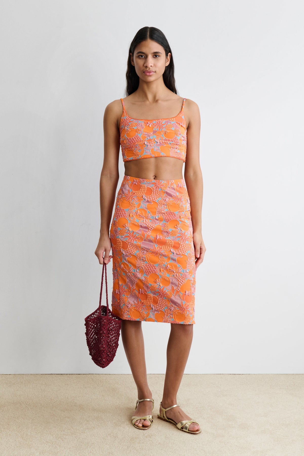 Baldera Skirt Orange - Rachel Comey