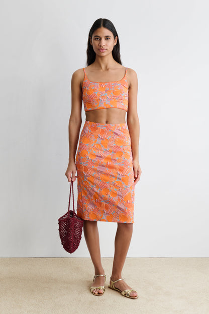 Baldera Skirt Orange - Rachel Comey