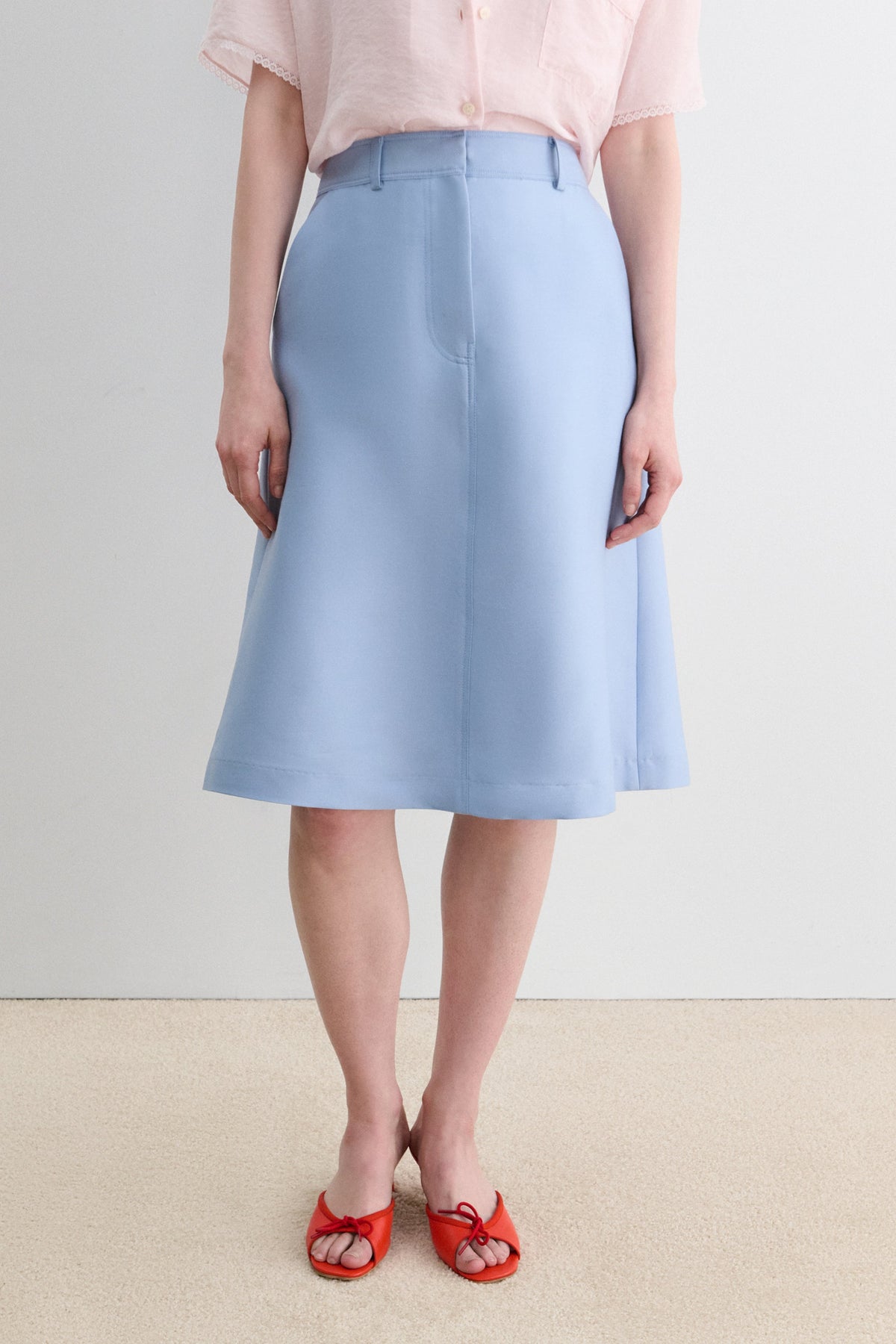 Osa Skirt Sky Blue - Rachel Comey