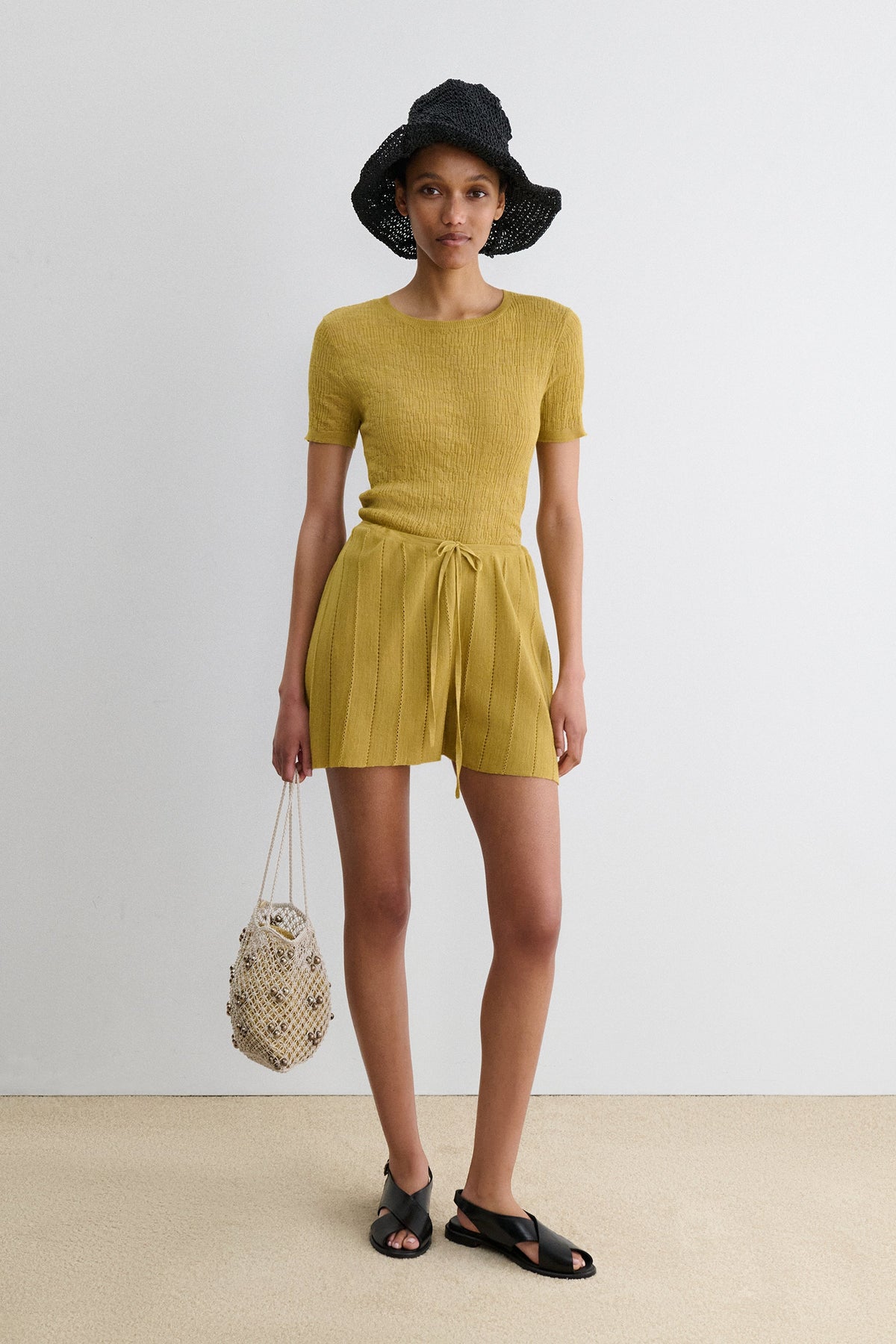 Lita Skort Mustard - Rachel Comey