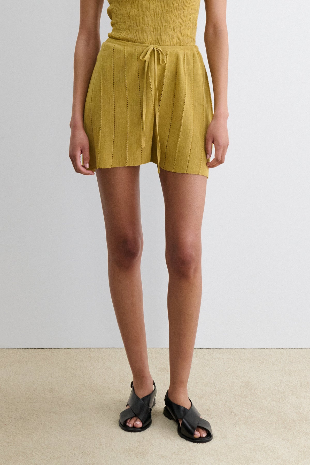 Lita Skort Mustard - Rachel Comey