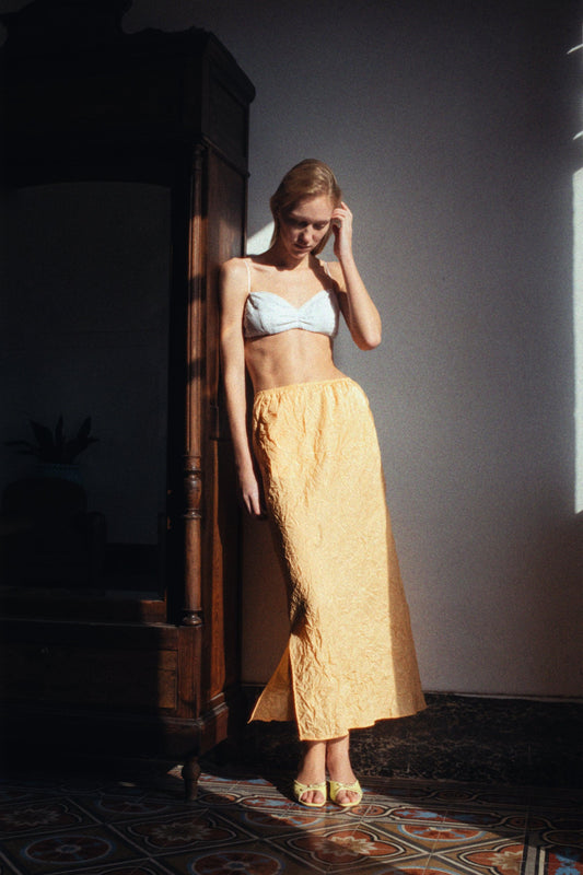 Vela Skirt Peach - Rachel Comey