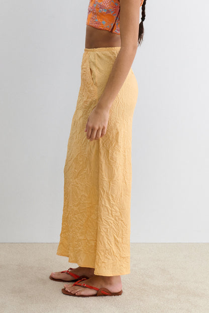 Vela Skirt Peach - Rachel Comey