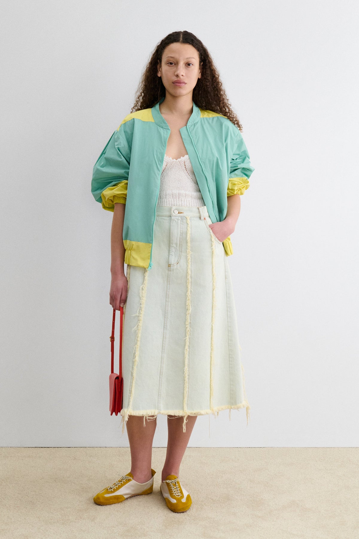 Etch Skirt Bleached - Rachel Comey