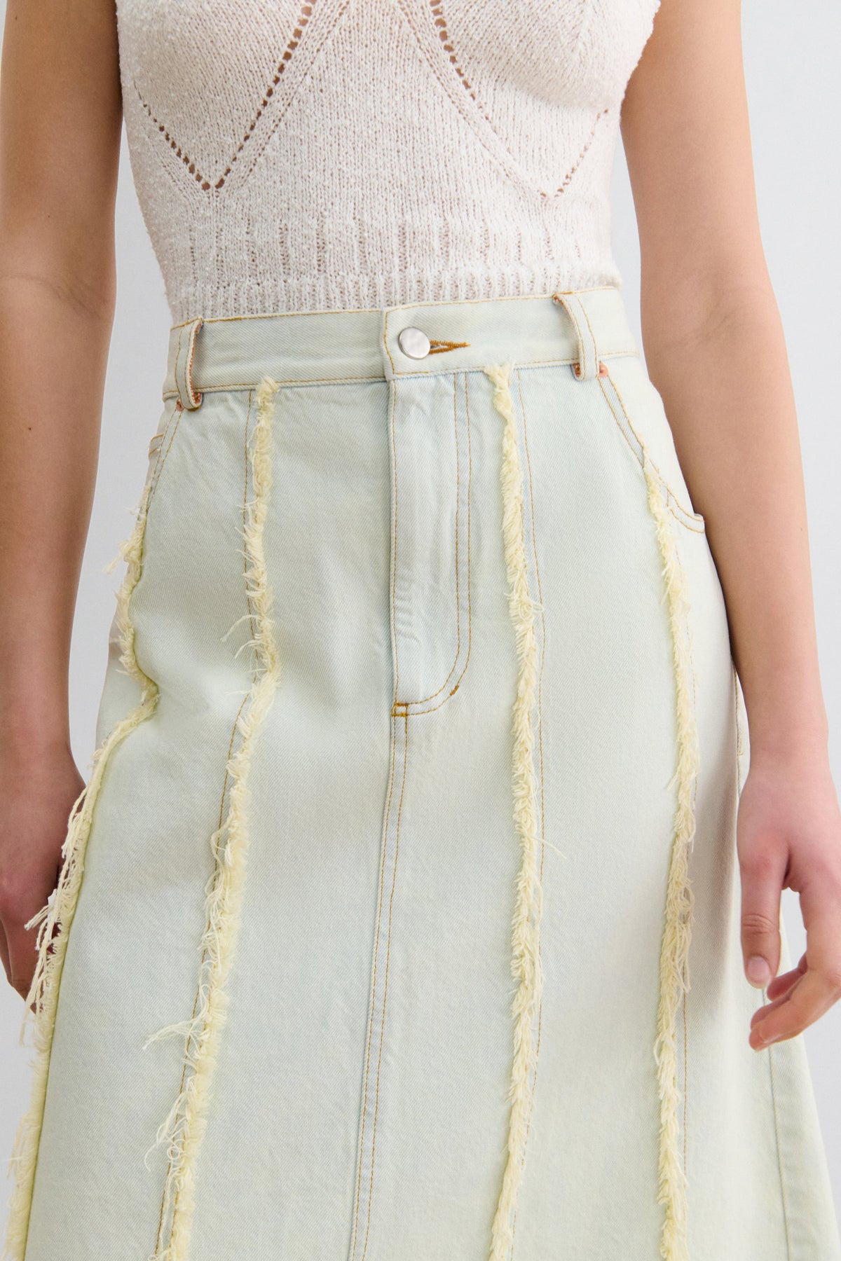 Etch Skirt Bleached - Rachel Comey