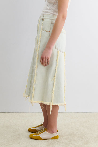 Etch Skirt Bleached - Rachel Comey