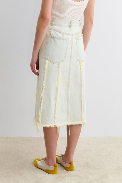 Etch Skirt Bleached - Rachel Comey