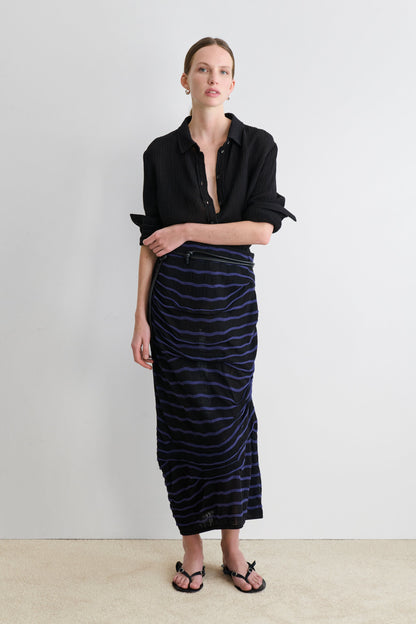 Anka Skirt Black-Midnight - Rachel Comey