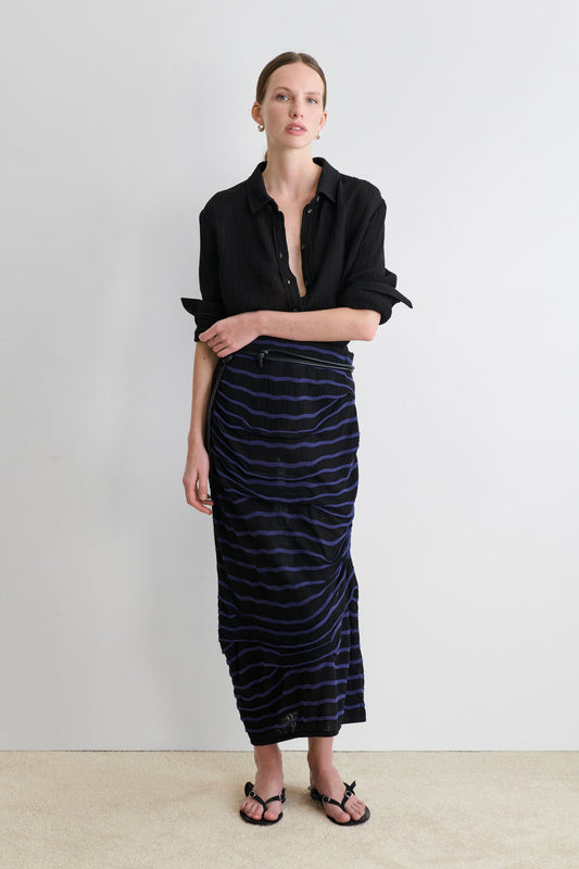 Anka Skirt Black-Midnight - Rachel Comey