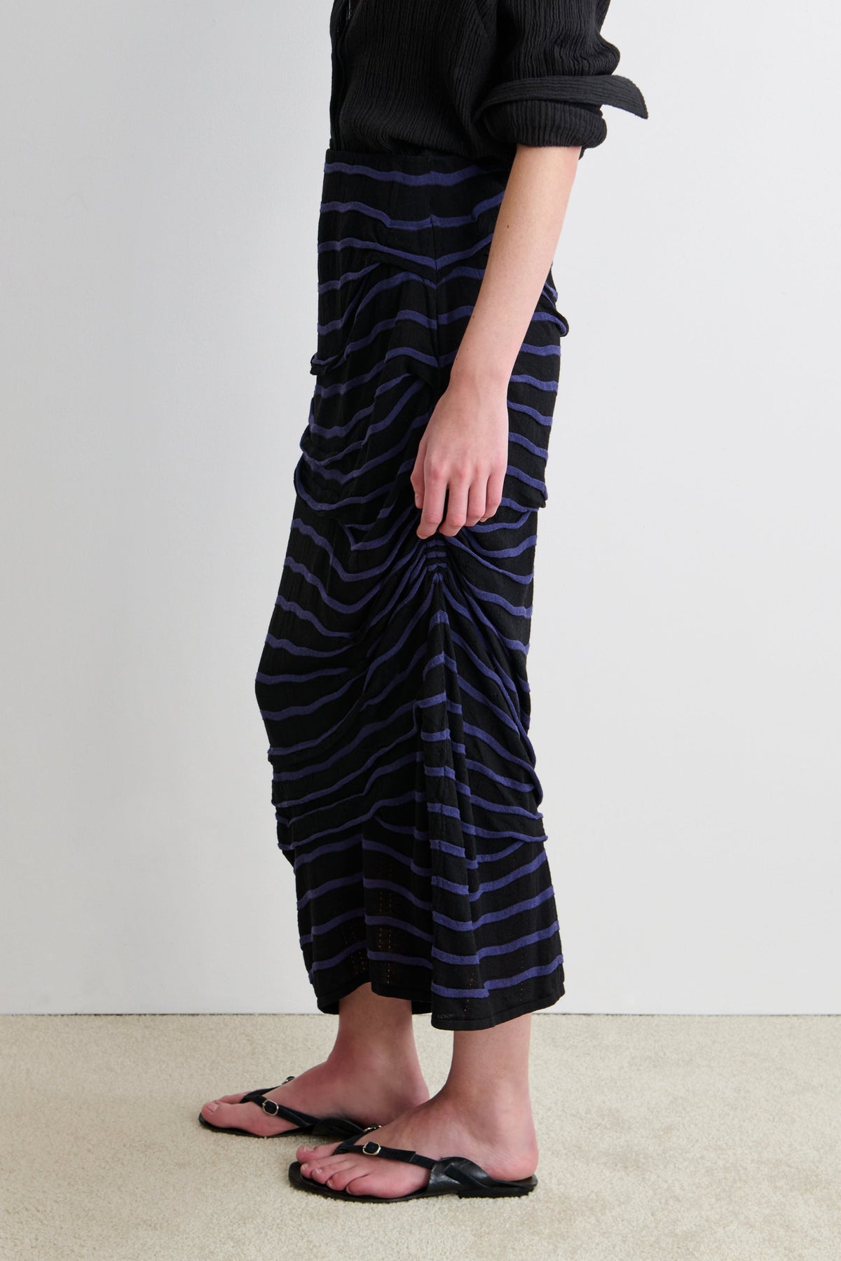 Anka Skirt Black-Midnight - Rachel Comey