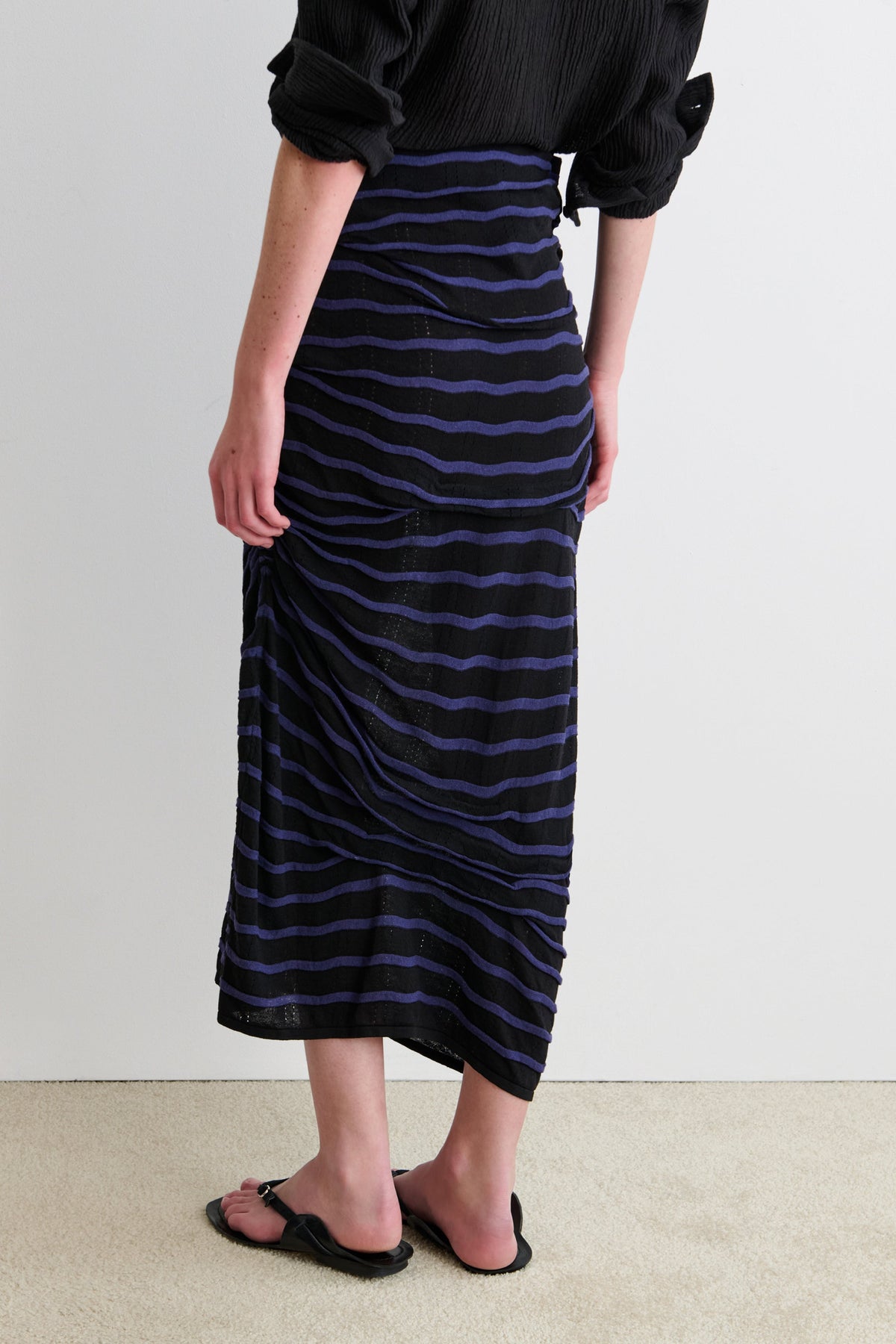 Anka Skirt Black-Midnight - Rachel Comey