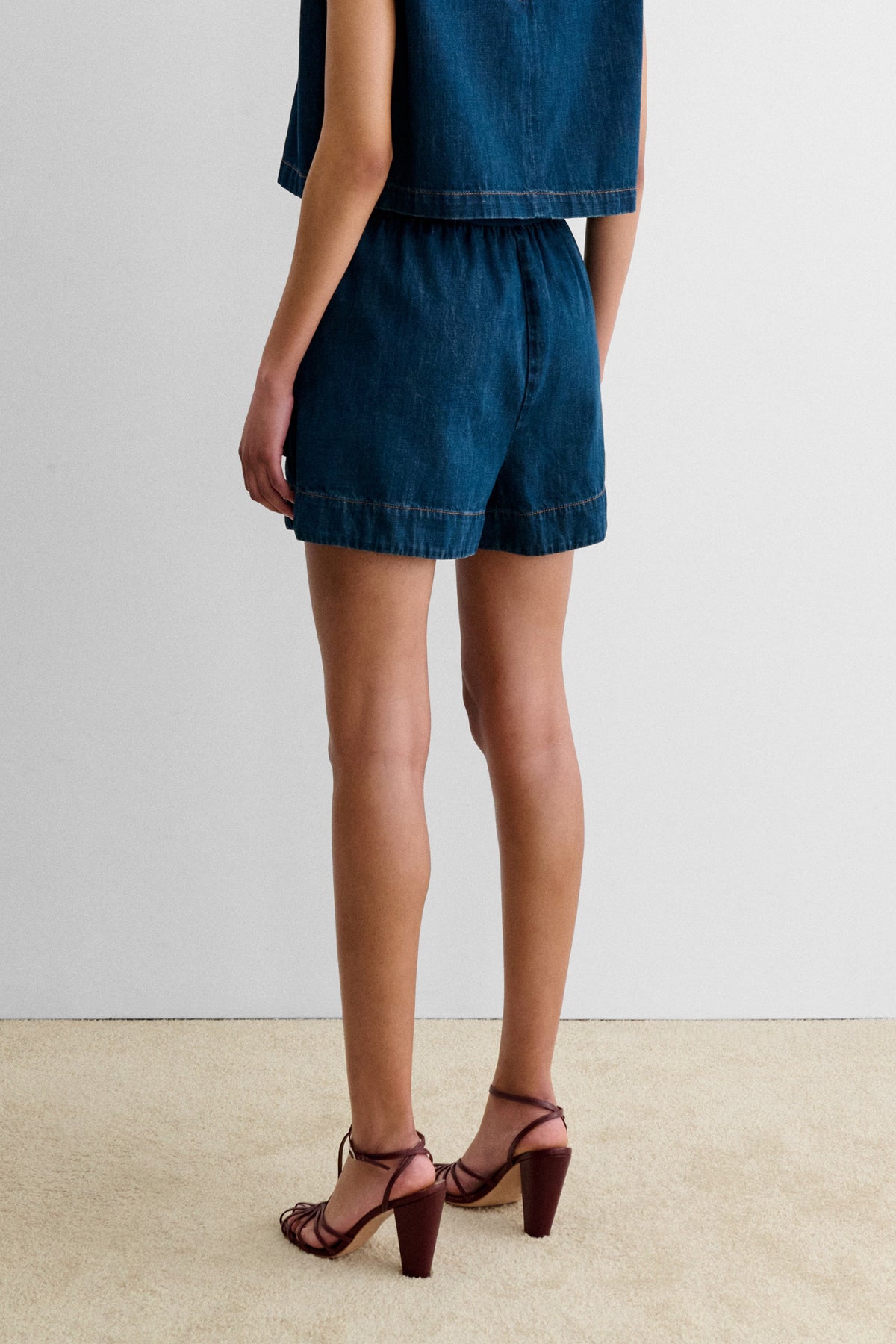 Jalen Short Muddy Indigo - Rachel Comey