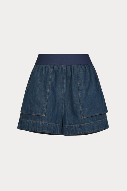 Jalen Short Muddy Indigo - Rachel Comey