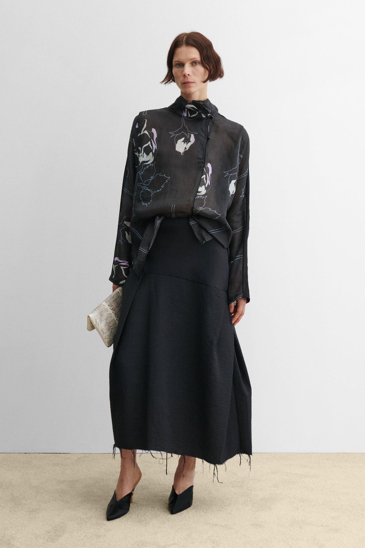 Voila Skirt Ocean - Rachel Comey