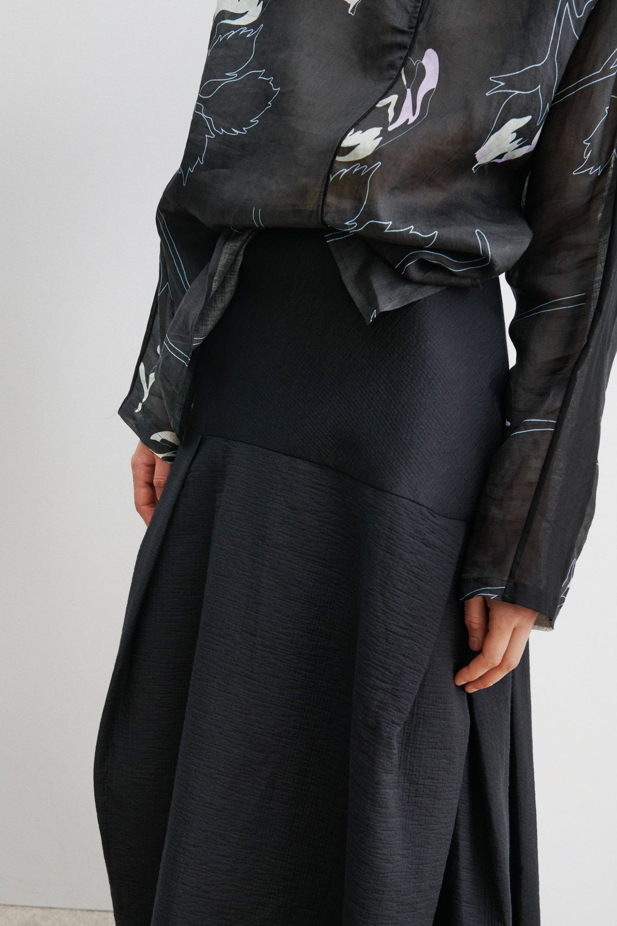 Voila Skirt Ocean - Rachel Comey