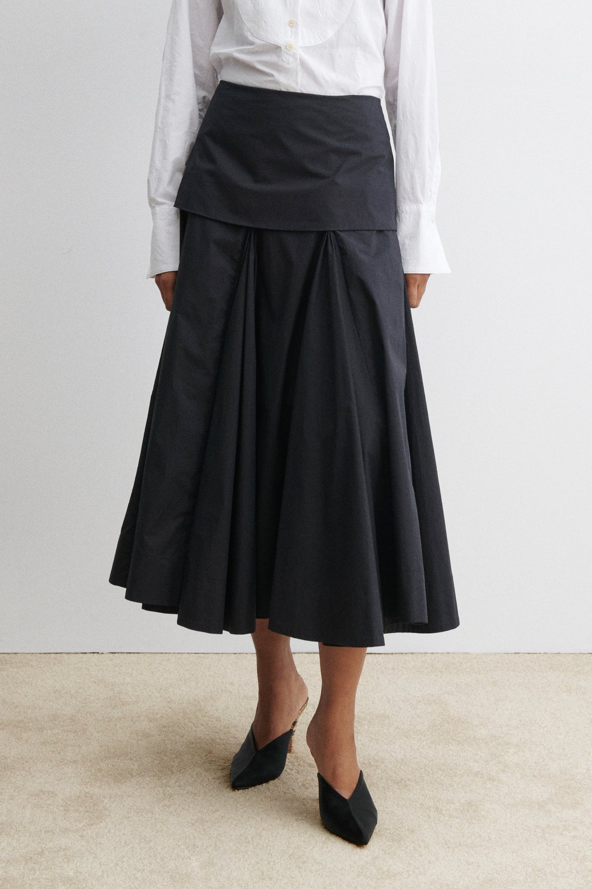 Heni Skirt Khaki - Rachel Comey