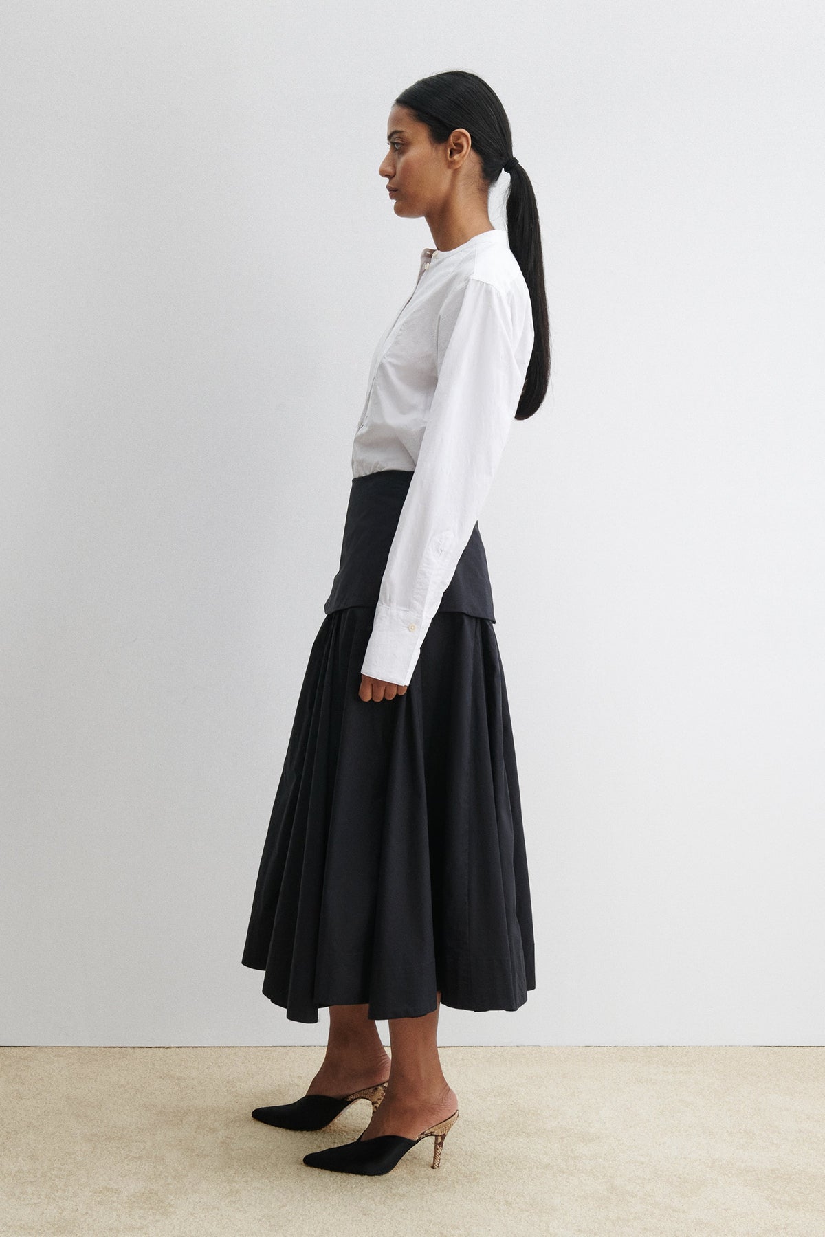 Heni Skirt Khaki - Rachel Comey