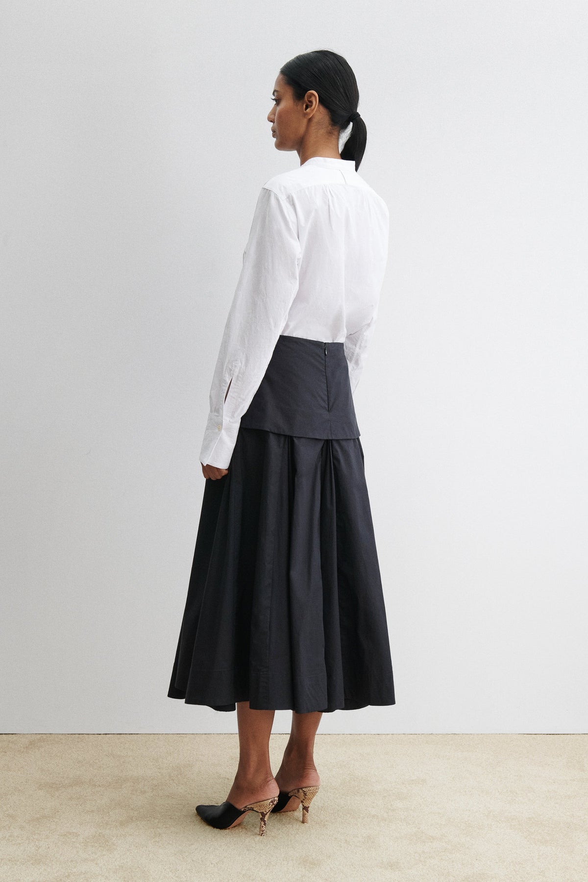 Heni Skirt Khaki - Rachel Comey