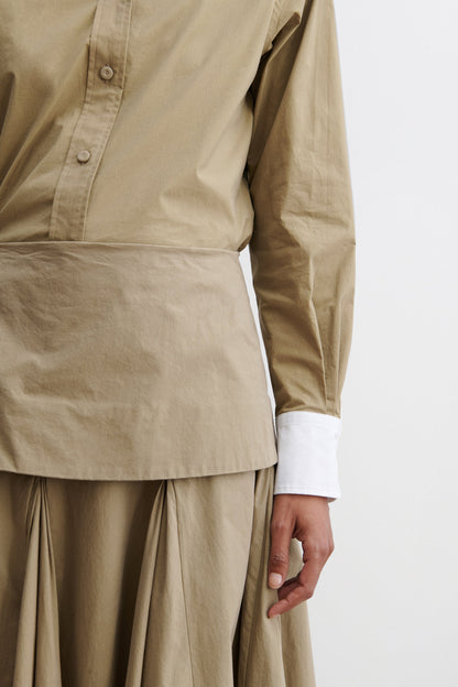 Heni Skirt Khaki - Rachel Comey