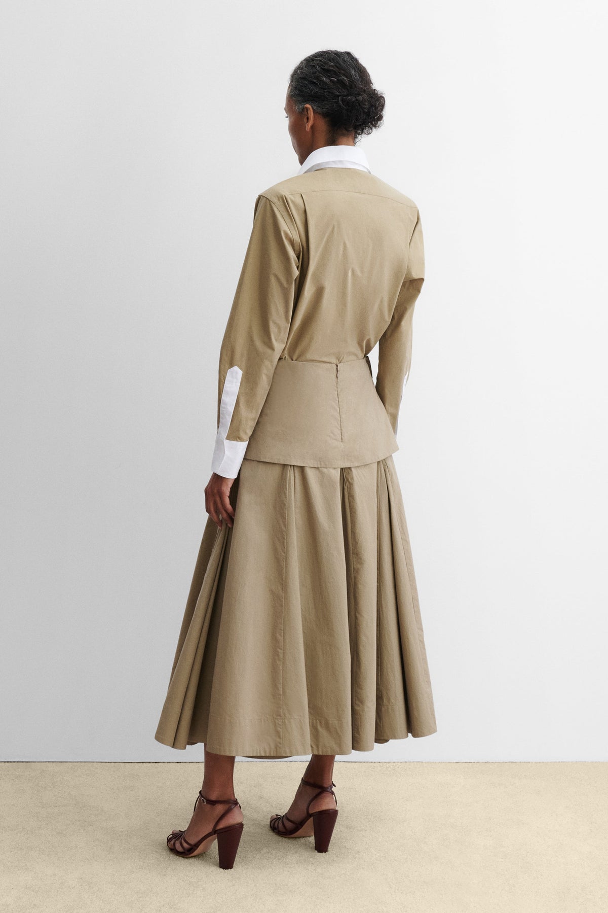Heni Skirt Khaki - Rachel Comey
