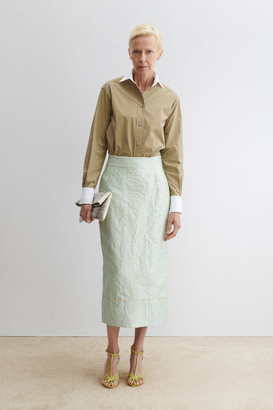 Vick Skirt Mint - Rachel Comey